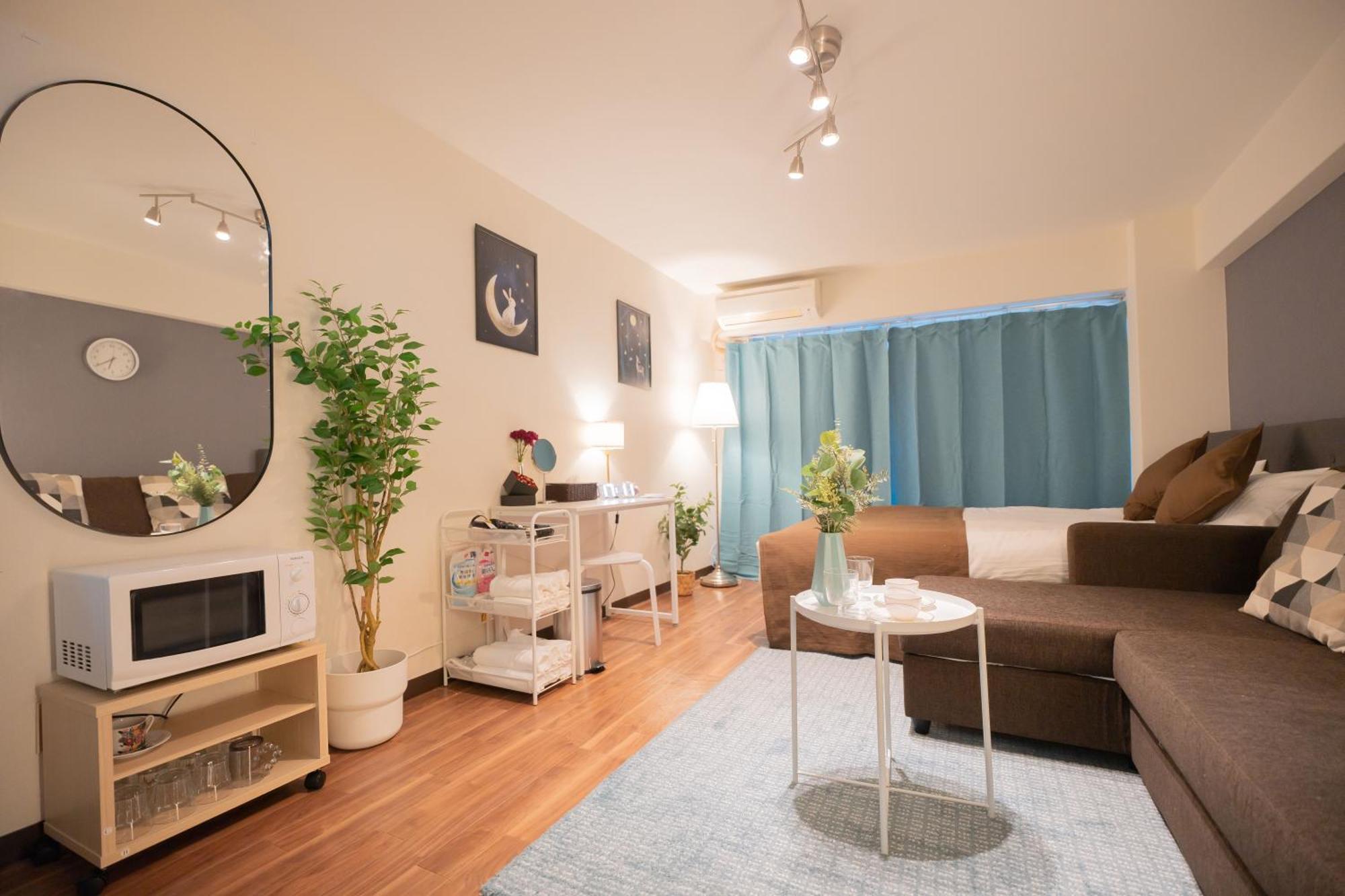 新宿歌舞伎町new Design Apartment！駅3分钟！最大5人可！無料モバイルwi-fi！ Tóquio